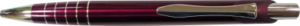 Ручка металлическая бордовая