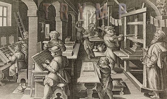 Цифровая печать и средневековая типография